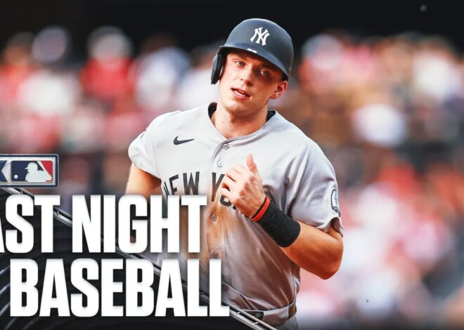 Ontem à noite no beisebol: Yankees e Guardians vão além no confronto entre líderes de divisão