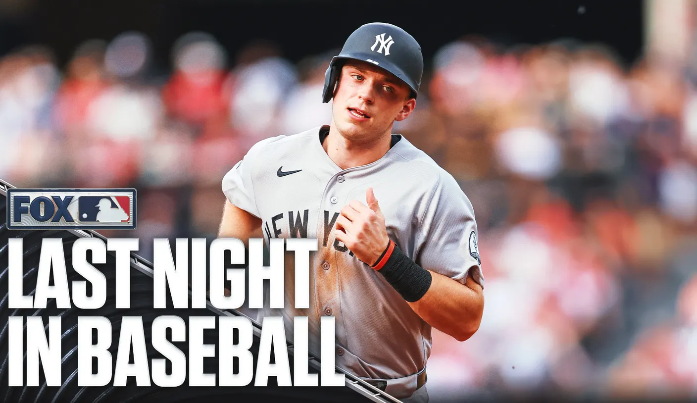 Ontem à noite no beisebol: Yankees e Guardians vão além no confronto entre líderes de divisão