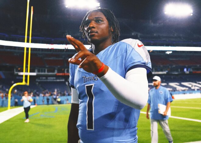 Total de vitórias acima/abaixo do Tennessee Titans: Cam Ward pode alcançar seu potencial?