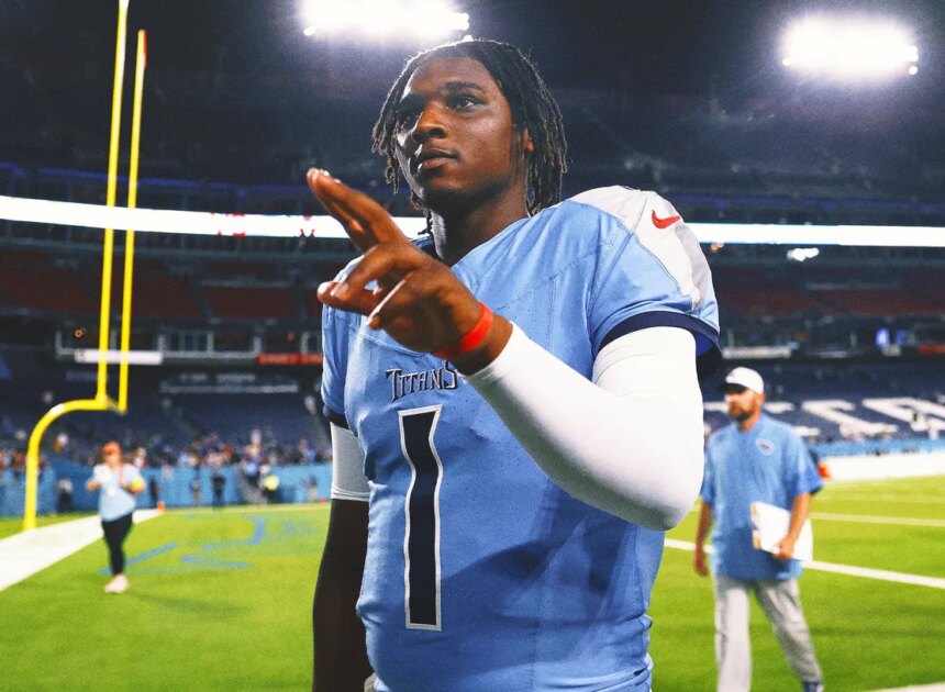 Total de vitórias acima/abaixo do Tennessee Titans: Cam Ward pode alcançar seu potencial?