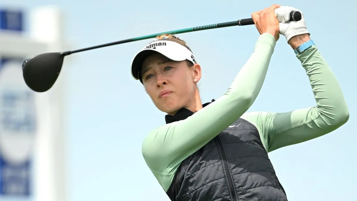 Nenhum grand slam para Nelly Korda, mas a imortalidade ainda é possível em Evian