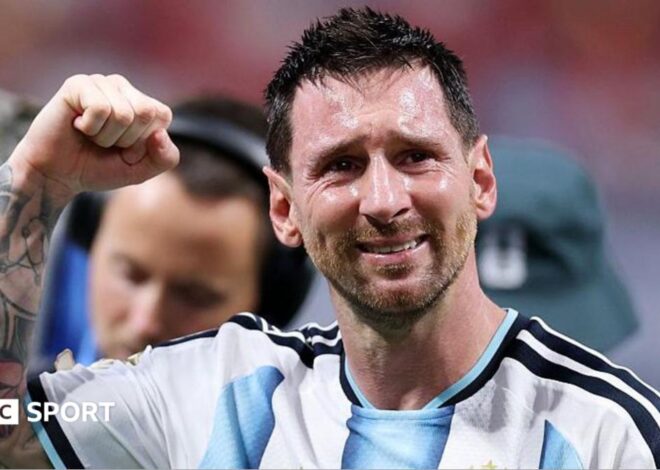 Copa do Mundo 2026: A evolução de Lionel Messi da Argentina