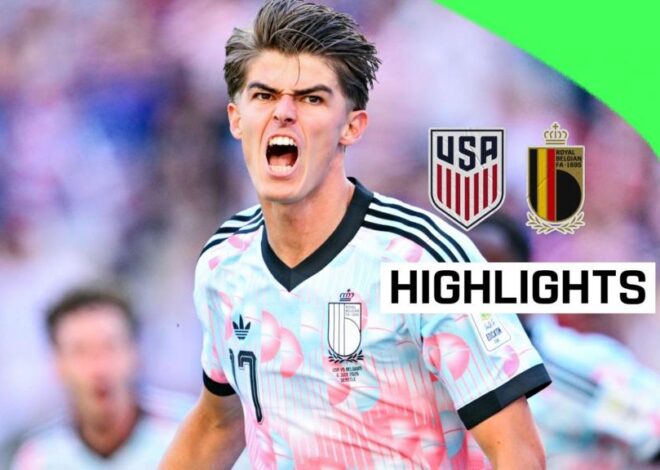 Copa do Mundo de 2026: Destaques dos EUA 1-4 Bélgica – 7 de julho de 2026