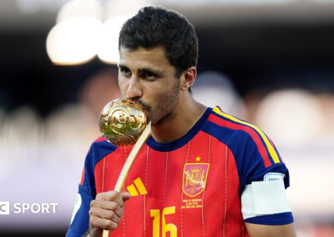 Copa do Mundo de 2026: o estoque de Rodri atinge o ponto mais alto enquanto o meio-campista espanhol aumenta a coleção de troféus