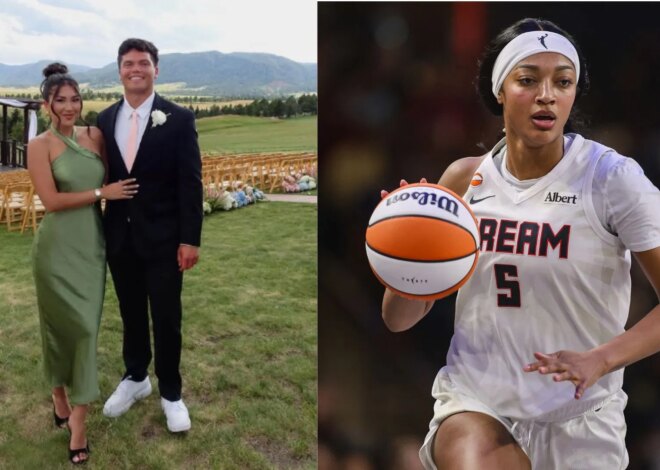 A esposa de Dillon Gabriel, Zo, usa uma roupa especial para apoiar Angel Reese no 2026 WNBA All-Star Game