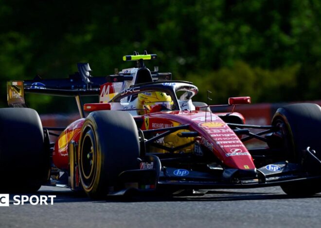 Grande Prêmio da Hungria: Lewis Hamilton lidera Charles Leclerc na dobradinha da Ferrari nos treinos de sexta-feira